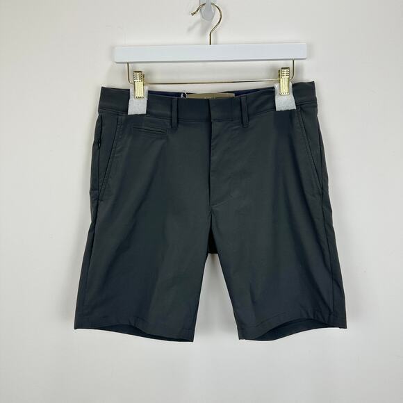 J.Crew 9" Tech Short Coal Gray Stretch UPF 50 Regular Minimalist Mens US 30 NWT - Picture 6 of 15